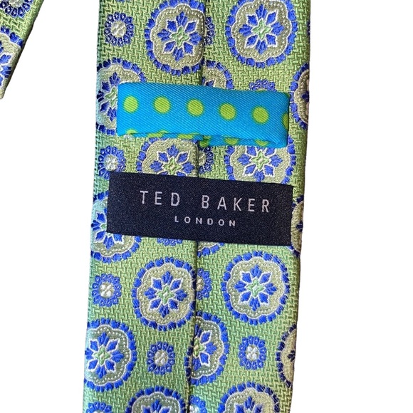Ted Baker Silk Tie - Picture 4 of 6